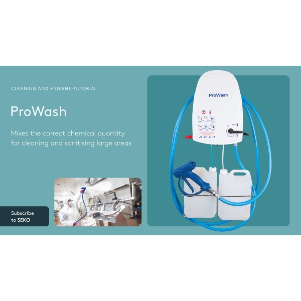 Sistem dilutie si statie de spalare PROWASH, 2 chimicale, 15m furtun, pistol de spumare usor