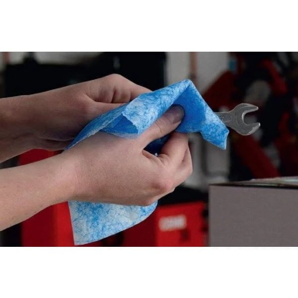 Lavete umede Profix RUB , pentru curatarea mainilor, uneltelor sau suprafetelor  de murdaria dificila, galetusa cu 72 lavete preimpregnate