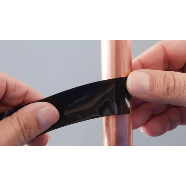 Banda auto-sudanta pentru conditii extreme tesa® 4600 Xtreme Conditions, culoare negru, din silicon, latime 25 mm, lungime 3 m