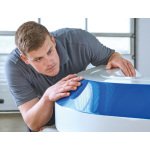 Banda de mascare din hartie tesa®4338, culoare verde, 75mm, 50 m, pentru vopsitorii auto_aplicatie 16