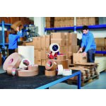 Banda ecologica din hartie TESA®4713 pentru ambalare, alba , latime 50 de mm, lungime 50 de metri, certificat FSC-dif