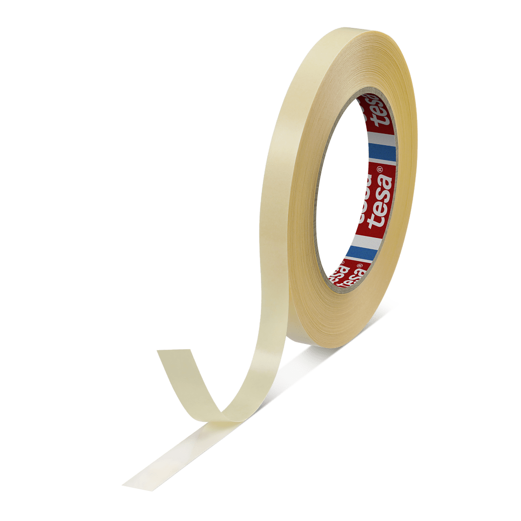 Banda dublu adeziva tesa® 64621, uz industrial, transparenta, latime