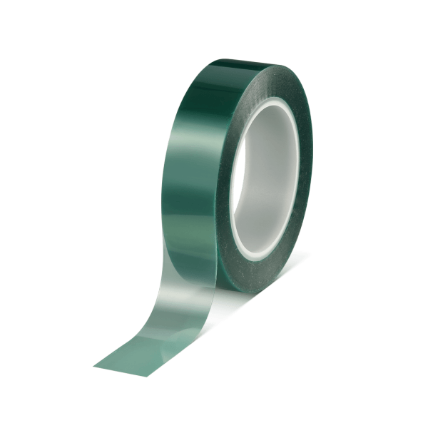 Banda siliconica de mascare, culoare verde, latime 25mm, lungime 66 de metri tesa® 50600 Standard