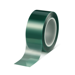 Banda siliconica de mascare, tesa® 50600 Standard, culoare verde, latime 50 mm, lungime 66 m