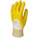 CG9320_Manusi de protectie, EUROSTRONG 9320, din bumbac, imersate nitril galben 3/4, cu manseta elastica, rezistente la uzura, mediu uleios, uscat_3