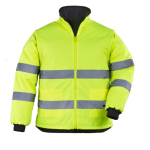 CG7ROPY_Haina de lucru pentru iarna, HI-VIZ, 4 in 1, reflectorizanta, multifunctionala, impermeabila, ROADWAY 4IN1, galben-albastru inchis, jacheta detasabila, geaca de iarna si vesta_geaca1