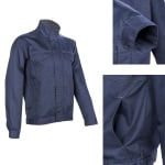 CG5IRJ120_Haina de lucru, IRAZU, albastru inchis, 60% bbc, 40% PE, 300g_m², 4 buzunare, guler inalt_1