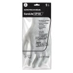 1PUBW-Manusi de protectie Eurolite 13P105, albe, din poliester, imersate in PU (poliuretan) pe palma cu dexteritate, aderenta si precizie ridicata_ambalaj