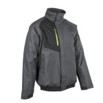 Goma-Jacheta-De-Iarna-Ripstop-Cu-Gluga-De-Culoare-Gri-Neag-CG5GOM450