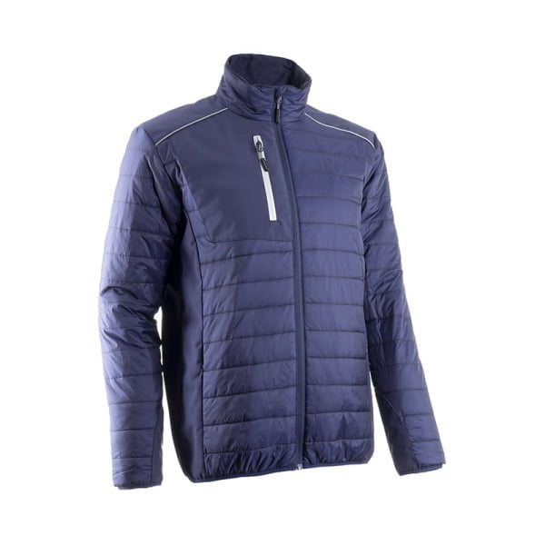 Jacheta termala de iarna SUMI, Bleumarin, material Ripstop, cu insertii Softshell, 230gr/m²