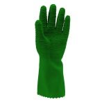 CGMO3815_Manusi de protectie din latex, verde, EUROSTRONG 3815, 32 cm, imersate suplimentar pe palma pentru aderenta mai buna, Coverguard_palma