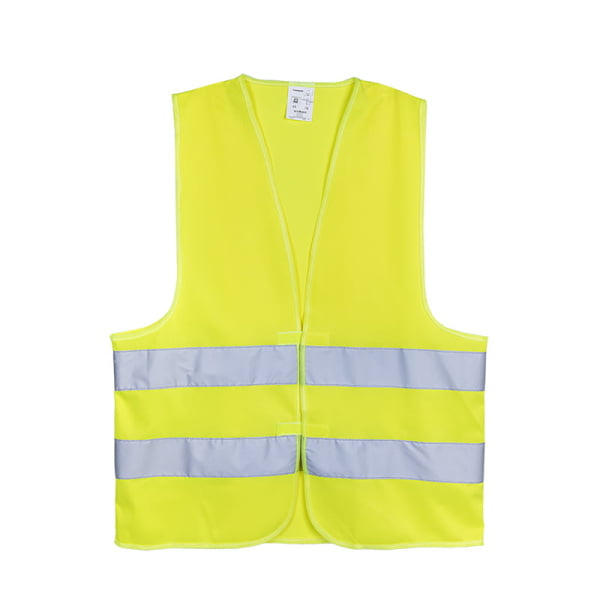 Vesta Hi-Viz, reflectorizanta Neppa, galben neon, diferite marimi, ajustabila in lateral, 2 benzi reflectorizante orizontale pe abdomen