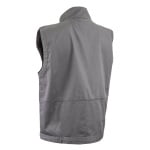 CG5PAG150_Vesta de lucru Padock II, gri/protocaliu cu buzunare multiple, 60% bumbac/40% poliester – 245/m²_spate