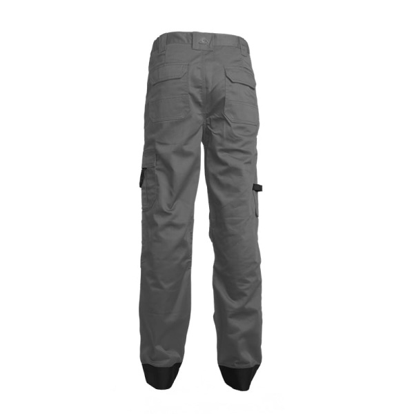 Pantaloni de lucru, talie, CLASS, gri, material rezistent Twill, genunchi preformati intariti cu Cordura 500D, tiv suplimetar 5cm, buzunare multiple, Coverguard