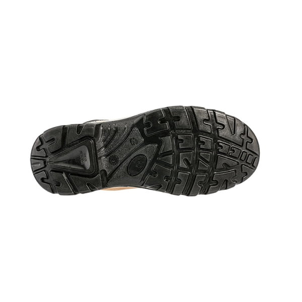 Pantofi de protectie S3, SRC, Trip II, din piele nubuc maro, bombeu metalic, talpa rezistenta la hidrocarburi, calcai bine definit, model trekking, Coverguard