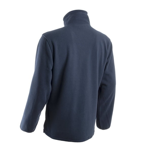 Pulover Polar, fleece, albastru, cu fermoar si buzunare laterale, rezistenta termica si impotriva vantului