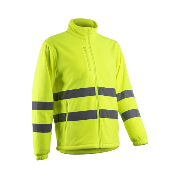 Jacheta polar Hi-Viz, Ritto, galben HV, fleece moale si calduros, confortabil, cu benzi reflectorizante, Coverguard