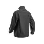 CG5SOB010_Jachetă Softshell captusita pentru barbati Soba, neagra, impotriva umezelii frigului si vantului_spate2