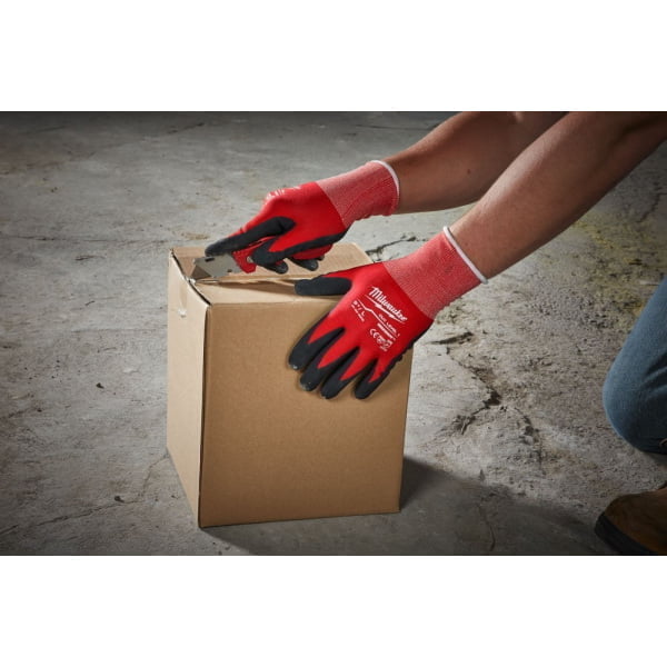 Manusi de protectie rezistente la taiere nivel 1 Milwaukee, Smartswipe - compatibile cu dispozitive touchscreen, flexibile si rezistente, 4932471614, Marimi S, M, L, XL, XXL