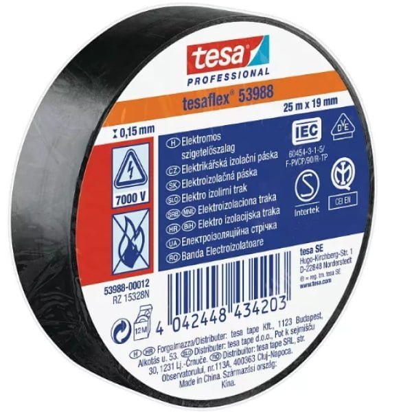 TESA Isolierband Weich-PVC Tesaflex 33m 19mm