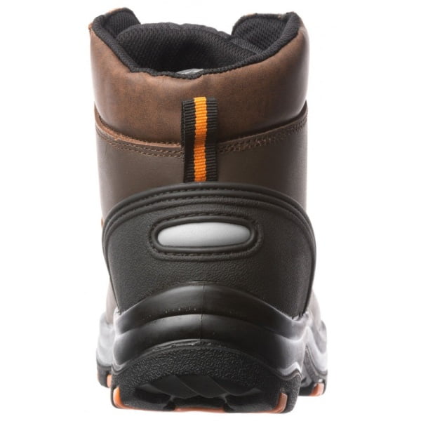 Bocanci de protectie S3, SRC, HRO, Topaz, bombeu compozit, lamela antiperforatie textila, piele bovina hidrofobizata,maro, talpa antistatica, cu rezistenta termica până la 300°C