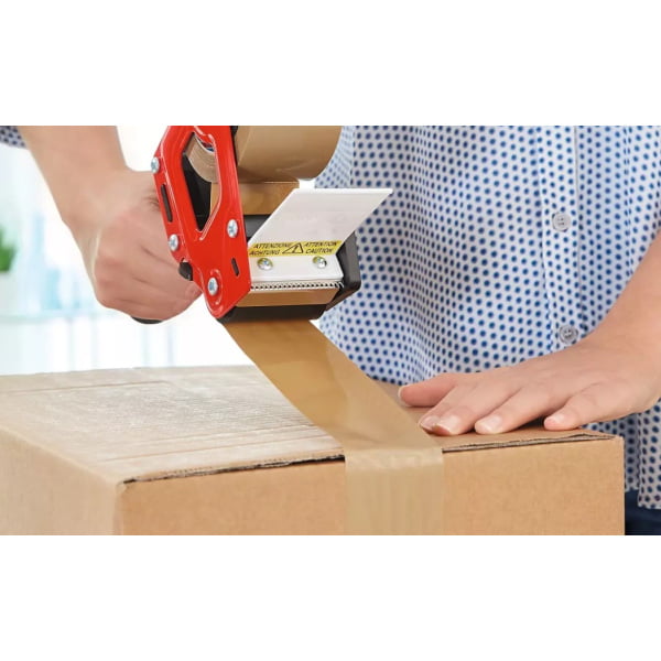 Dispenser manual ECONOMY tesa® 6300, pentru aplicarea benzilor de ambalare