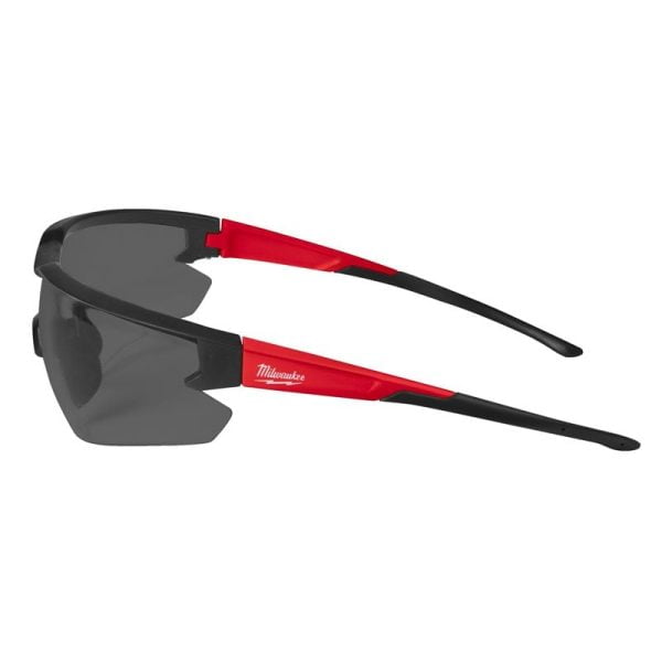 Ochelari de protectie lentila gri-144 buc, anti-zgâriere & anti-aburire