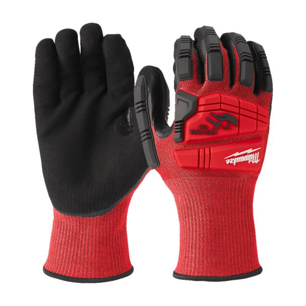 Manusi de protectie la impact Milwaukee, smartswipe - compatibile cu dispozitive touchscreen, 4932479724, Marimi S,M,L,XL,XXL, nivel taiere 3/C, 1 pereche