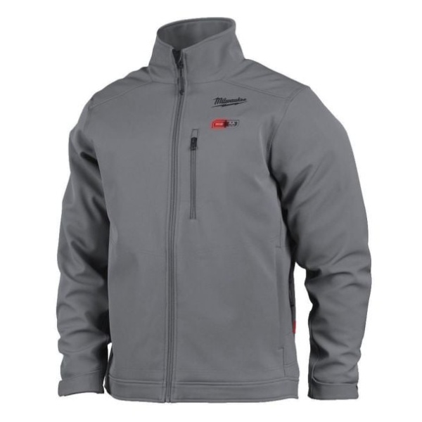 Jacheta premium incalzita Milwaukee M12HJGREY5-0(XL), compatibila cu acumulator Li-Ion 12 V, marimi XL,XXL,XXXL, gri