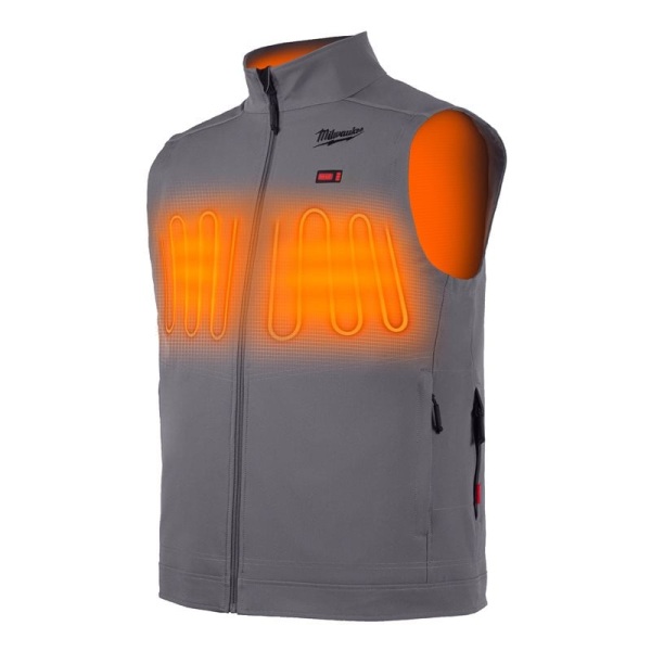 Vesta de lucru Incalzita Milwaukee Tshell M12HVGREY1