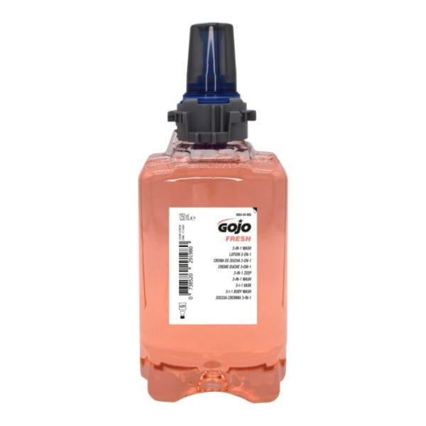 Rezerva sapun lichid 3 in 1 pentru maini, par si corp  GOJO® ADX-12 8853  FRESH 1250 ml