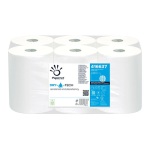 SD416637_Rola prosop hartie autocut, Papernet 416637 Dry Tech, alba, 1 strat, celuloza pura, 165 m, 6 role_bax, certificat pentru industria alimentara, Food Contact_bax