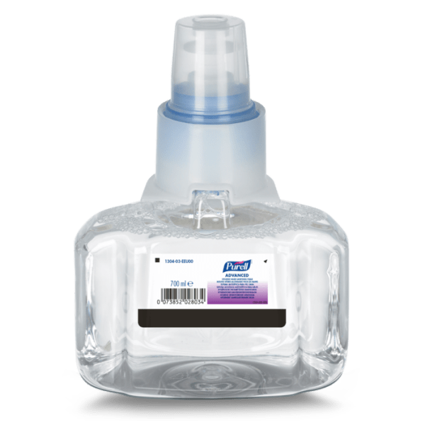 Spumă pentru dezinfectarea igienică a mâinilor PURELL Advanced (LTX-7/700mL)