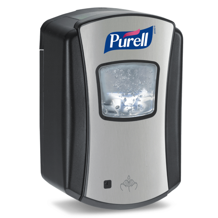 Dozator Fără Atingere PURELL LTX-7  700mL, crom/negru