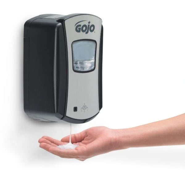 Dozator GOJO LTX-7 Fără Atingere săpun spumă, 700mL crom/negru