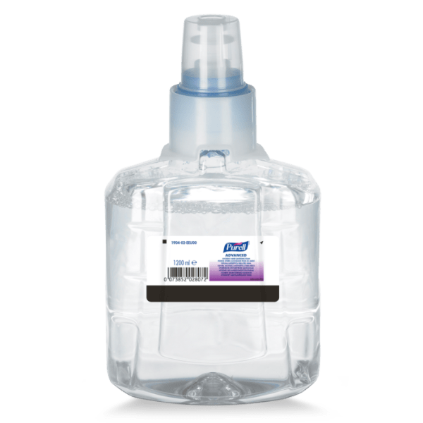 Spumă pentru dezinfectarea igienică a mâinilor PURELL Advanced (LTX-12/1200mL)