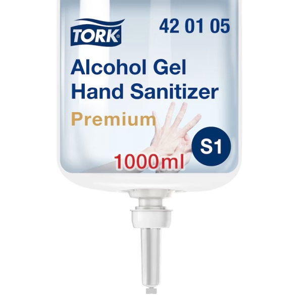 Gel dezinfectant Tork Alcohol gel  420105 S1 1L Tork
