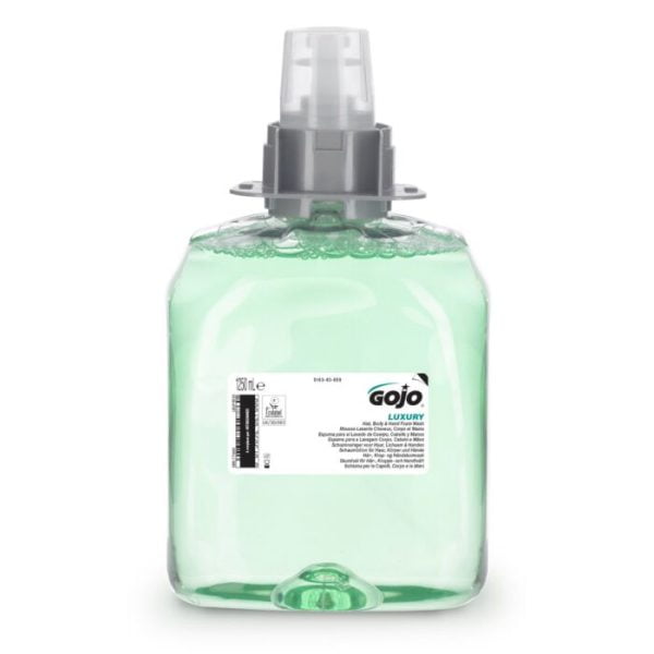 Săpun spumă pentru păr, corp și mâini GOJO Luxury (FMX/1250mL)