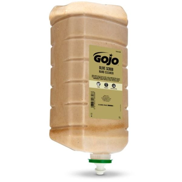 Săpun abraziv pentru curățarea mâinilor GOJO Olive Scrub (GOJO PRO TDX/5L)