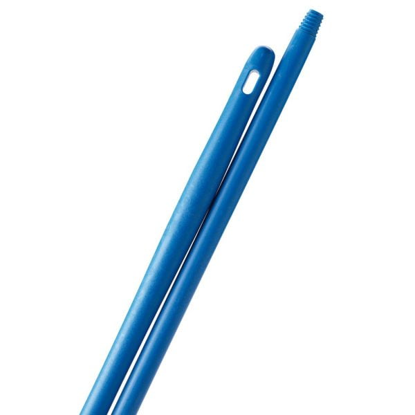 Coada matura 150 cm, albastra, pentru maturi si perii IGEAX, plastic + fibra de sticla, pentru industria alimentara, certificata HACCP