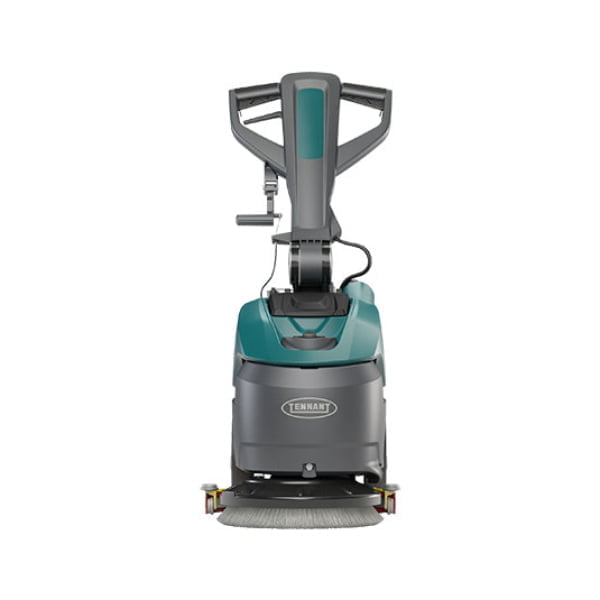 Echipament de spălat şi uscat pardoselile Tennant CS16 cu acumulatori, gata de utilizare. pentru spatii mici si mijlocii, birouri, magazine, showroom-uri, spatii de productie mici, 950-1300 mp /oră
