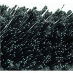 IGX32_Matura pentru exterior 30cm, Pro Yard, neagra, inclinata, prindere cu filet