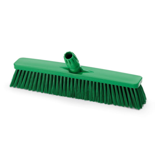 Matura cu peri lungi, 45 cm, duritate ridicata, verde, rezistenta la 130 °C, pentru industria alimentara, certificata HACCP