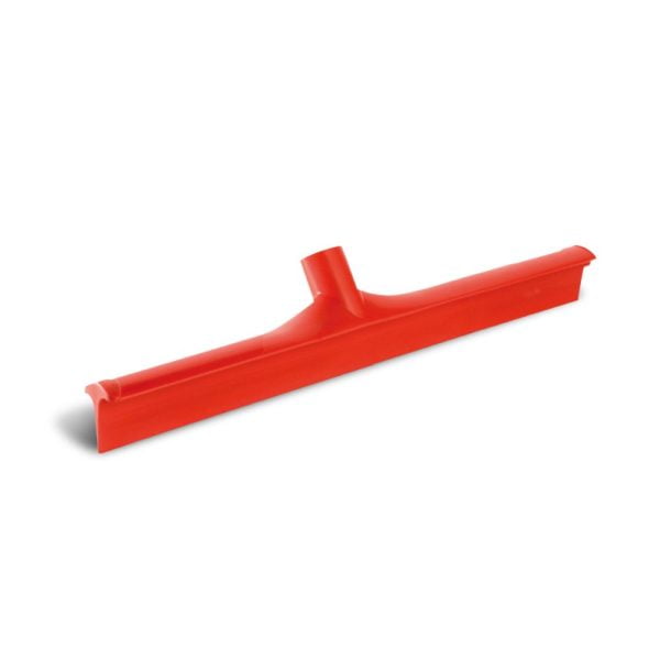 Racleta de apa 45cm, rosie, rezistenta la 80 °C, pentru industria alimentara, certificata HACCP