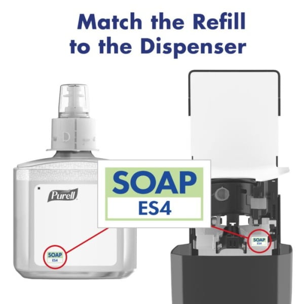 Dozator manual pentru săpun spumă PURELL ES4 - grafit