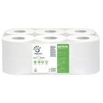 Hartie igienica jumbo 407574 BIOTECH, 2 straturi, alba, 100% celuloza, 140m_bax