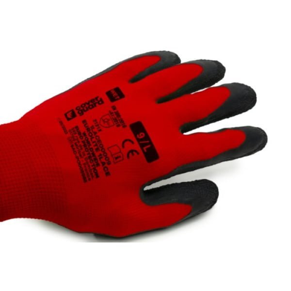 Manusi cu imersie din latex poros, EUROLITE, aderenta ridicata in medii umede si uscate, EN388:2016 + A1:2018, 2131X, Coverguard