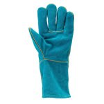 Manusi pentru sudura, EUROWELD 2630, din piele spalt, culoare verde, captusite, marime 10_2