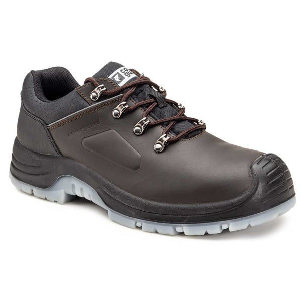 Pantofi de protectie Stone, S3, SRC, din piele hidrofuga, bombeu compozit si lamela antiperforatie compozit, brant din spuma EVA, Coverguard