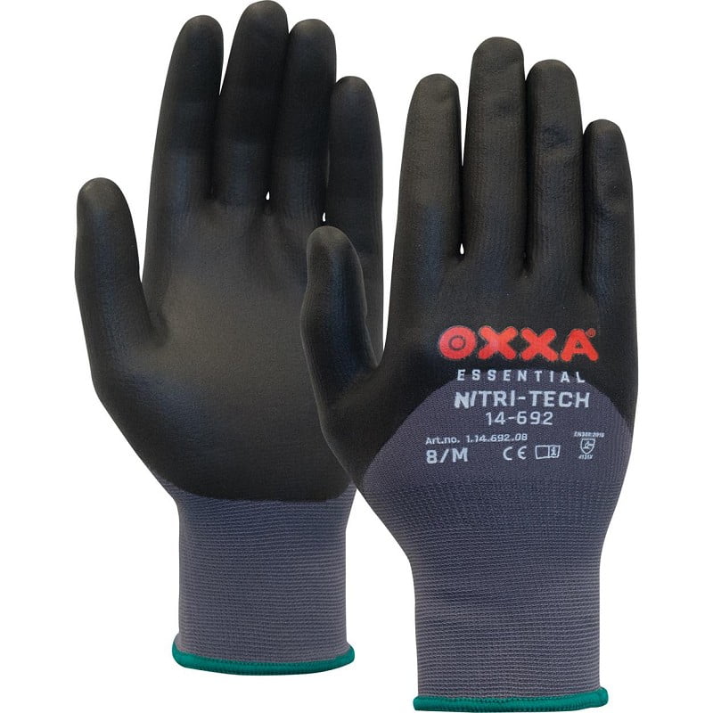 Manusi OXXA Nitri-Tech 14-692,imersate 3/4 cu spuma nitril,marimi 8-11